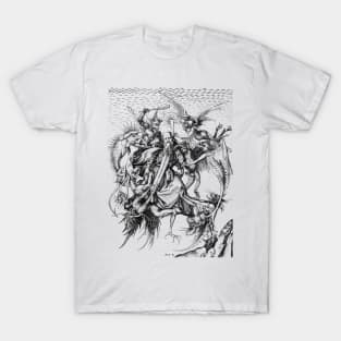 Vivid Retro - St. Anthony Transparent T-Shirt